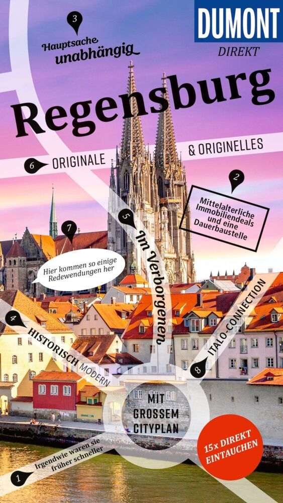 DUMONT direkt Reiseführer Regensburg (Daniela Schetar)