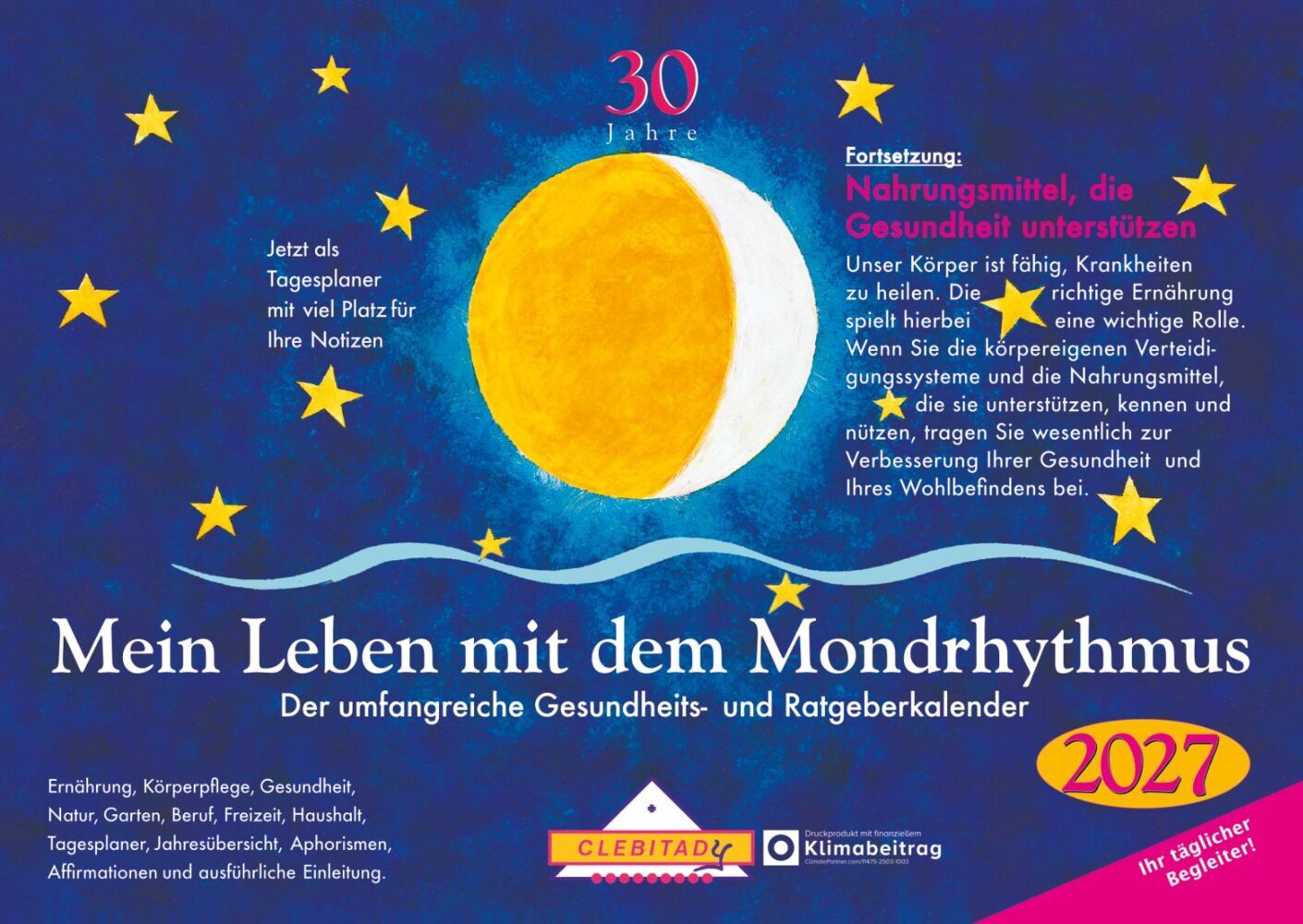 Mein Leben mit dem Mondrhythmus 2027 (Edith Stadig)