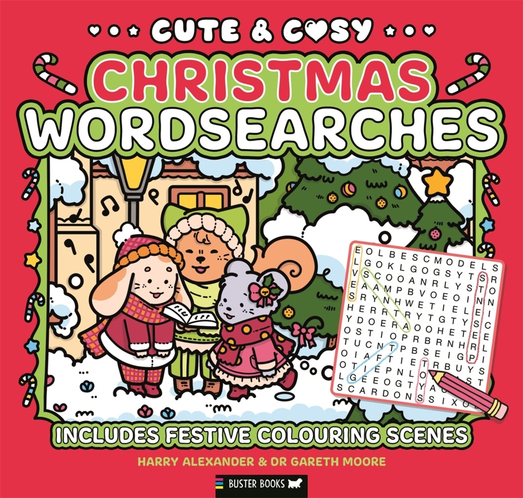 Cute & Cosy Christmas Wordsearches (Gareth Moore)