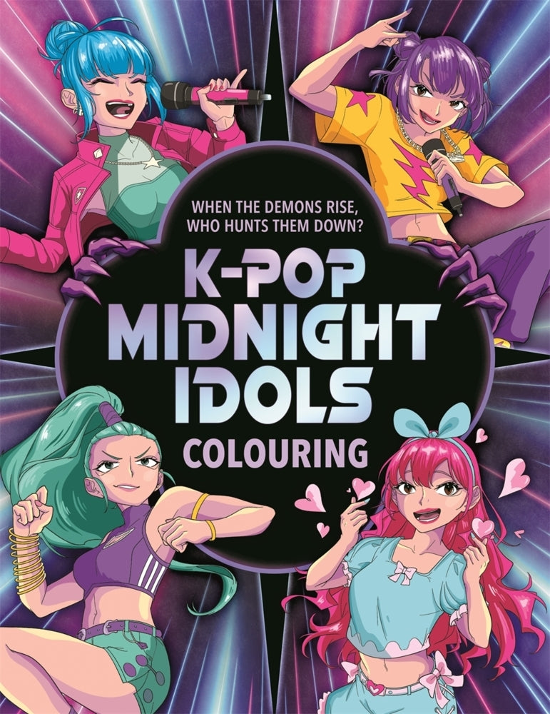 K-Pop Midnight Idols Colouring (Cds Studio Pte Ltd)