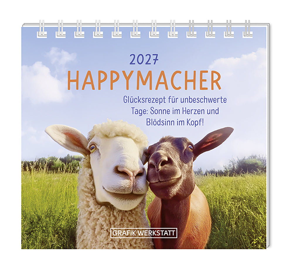 Mini-Kalender 2027 Happymacher