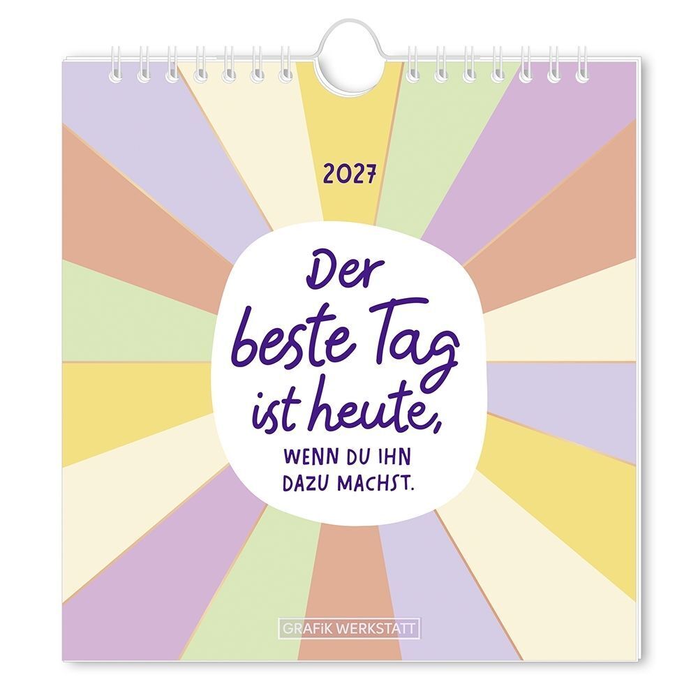 Postkartenkalender 2027 Der beste Tag
