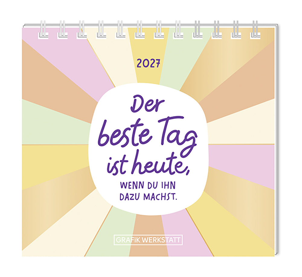 Mini-Kalender 2027 Der beste Tag