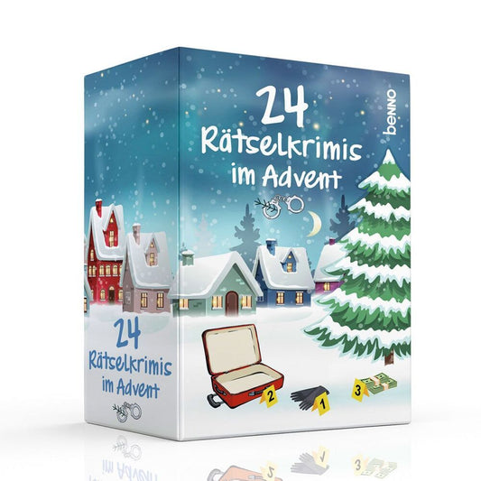 24 Rätselkrimis im Advent (Steffen Mohr)