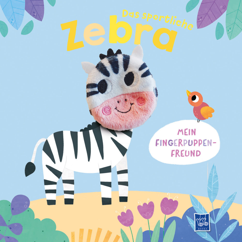 Das sportliche Zebra (Mein Fingerpuppen-Freund)