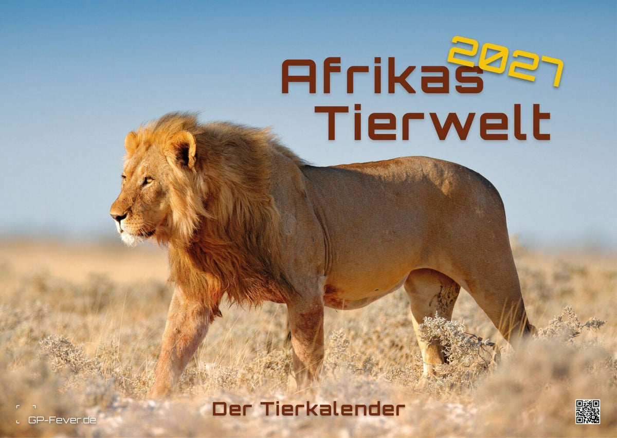 Afrikas Tierwelt - Der Tierkalender - 2027 - Kalender DIN A3 (Gp-Fever.De)