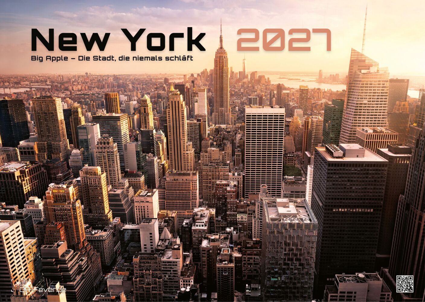 New York - die Stadt, die niemals schläft - 2027 - Kalender DIN A3 (Gp-Fever.De)