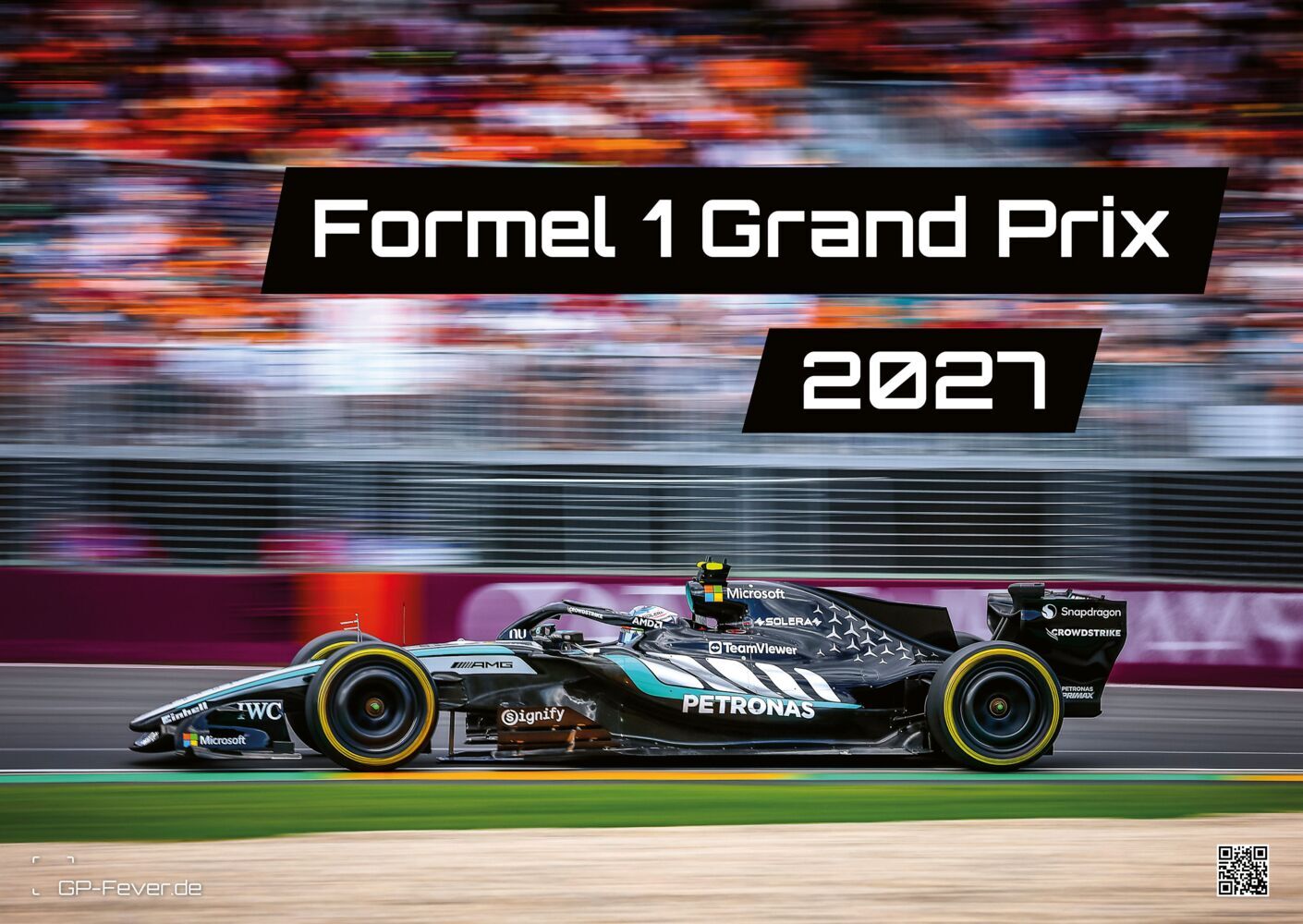 Formel 1 - Grand Prix - 2027 - F1 Kalender DIN A2 (Gp-Fever.De)