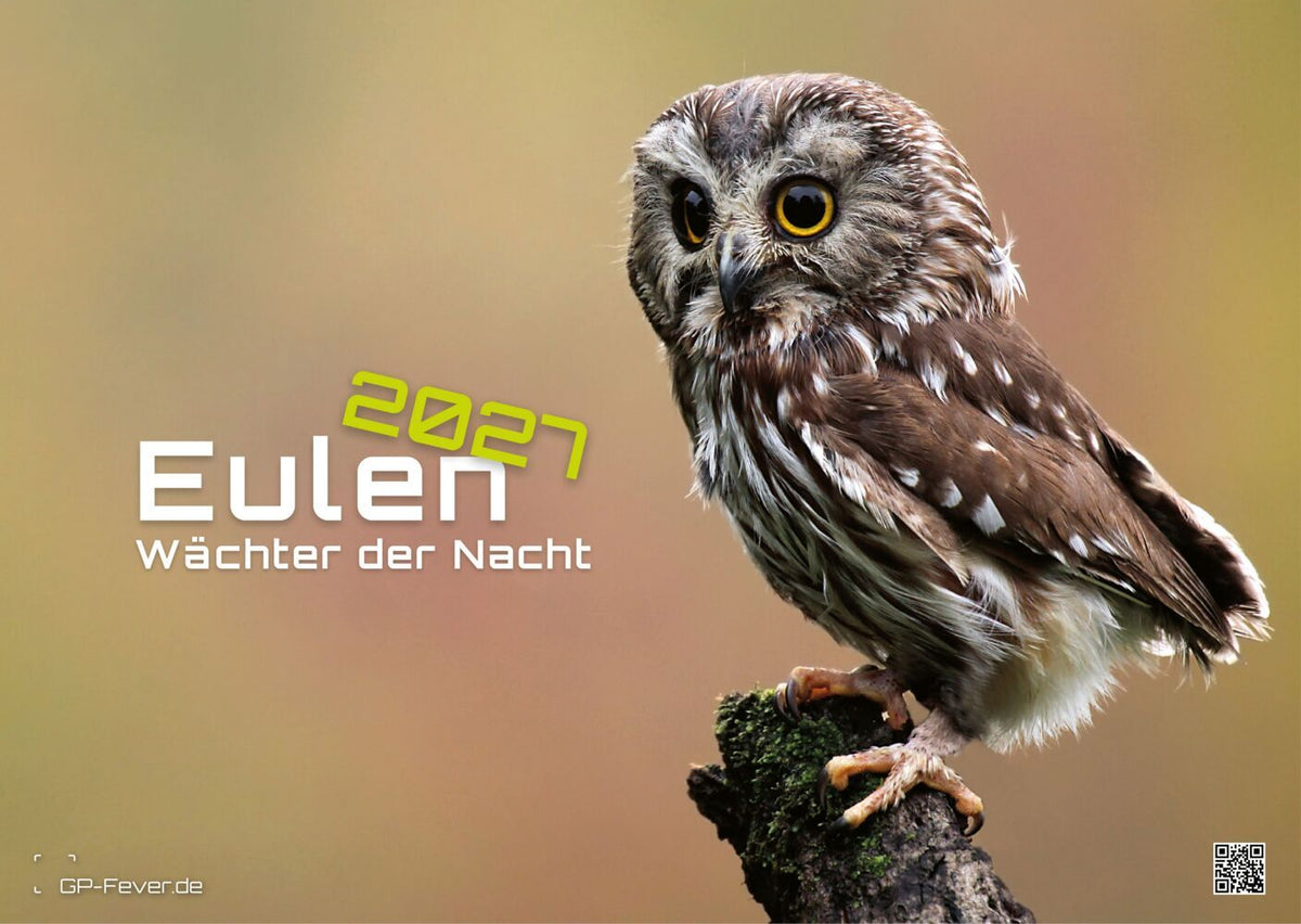 Eulen - Wächter der Nacht - 2027 - Kalender DIN A3 (Gp-Fever.De)