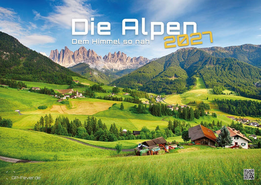 Die Alpen - dem Himmel so nah - 2027 - Kalender DIN A2 (Gp-Fever.De)