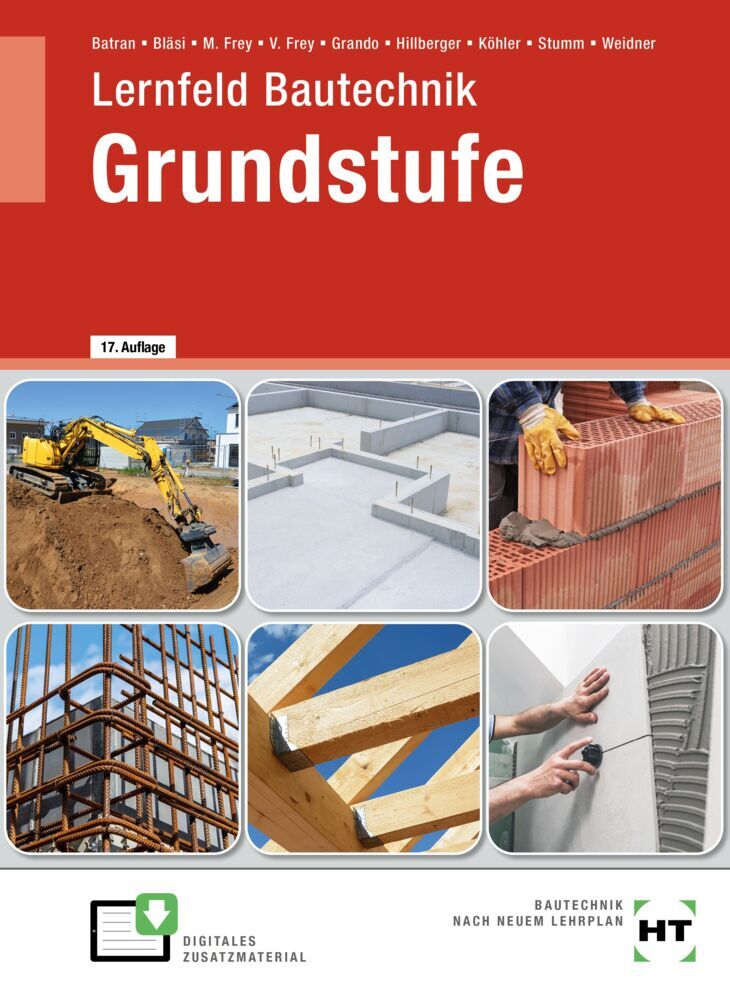 eBook inside: Buch und eBook Lernfeld Bautechnik Grundstufe (Anita Grando)