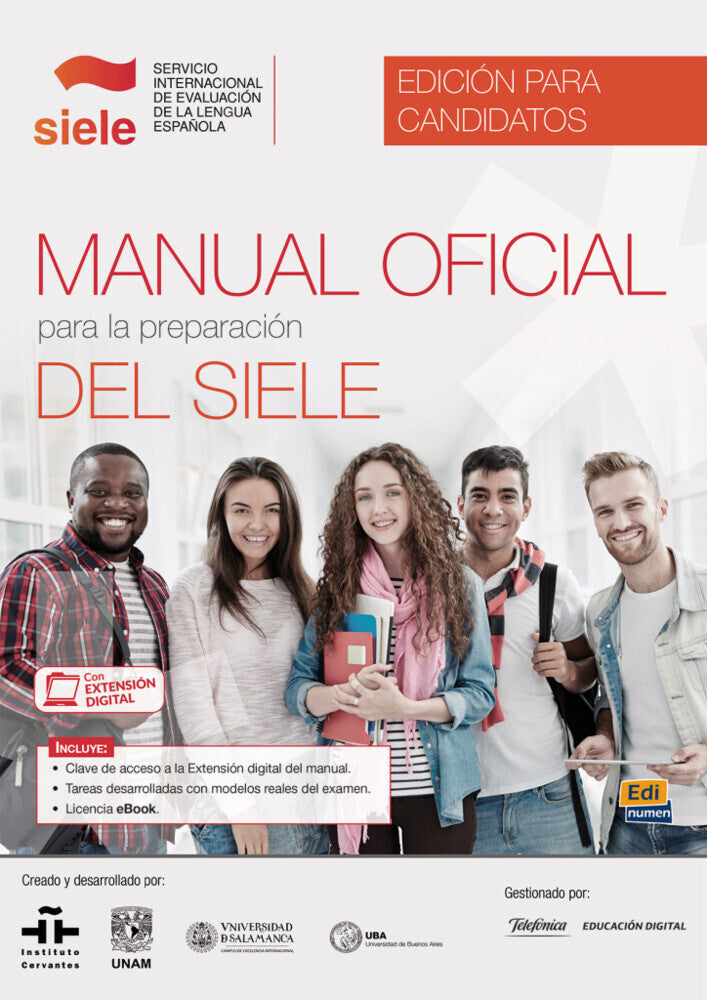 Manual oficial para la preparación del SIELE , m. 1 Buch, m. 1 Beilage (Editorial Edinumen)