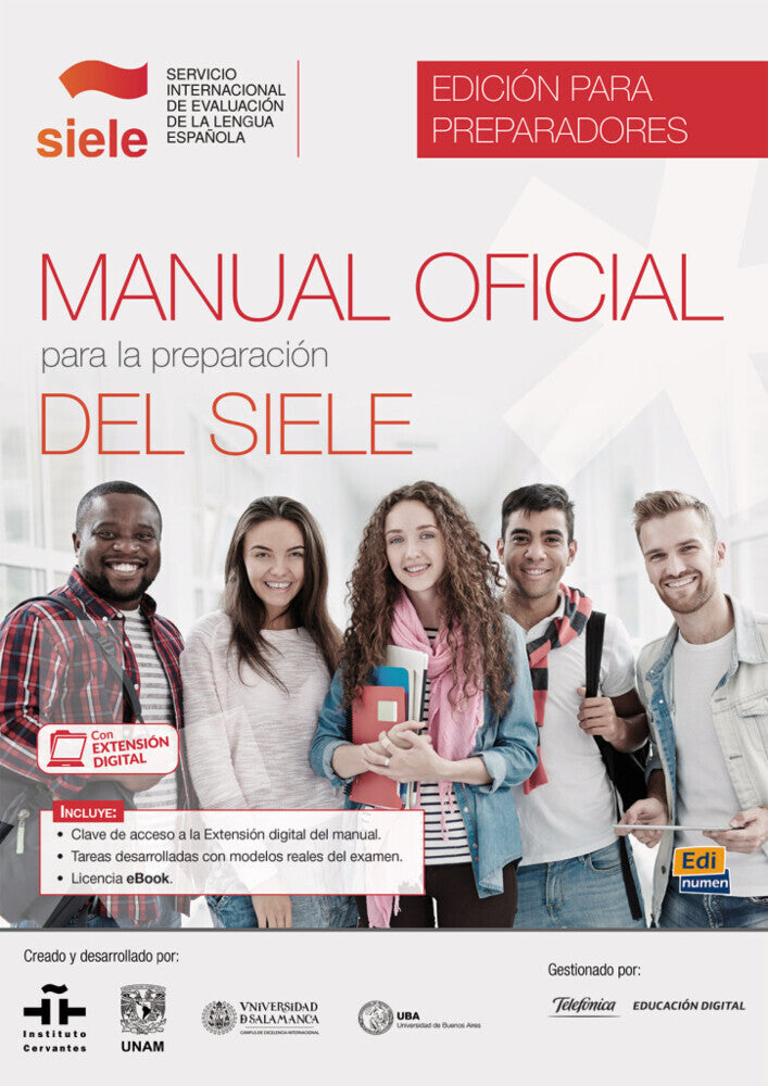 Manual oficial para la preparación del SIELE , m. 1 Buch, m. 1 Beilage (Editorial Edinumen)