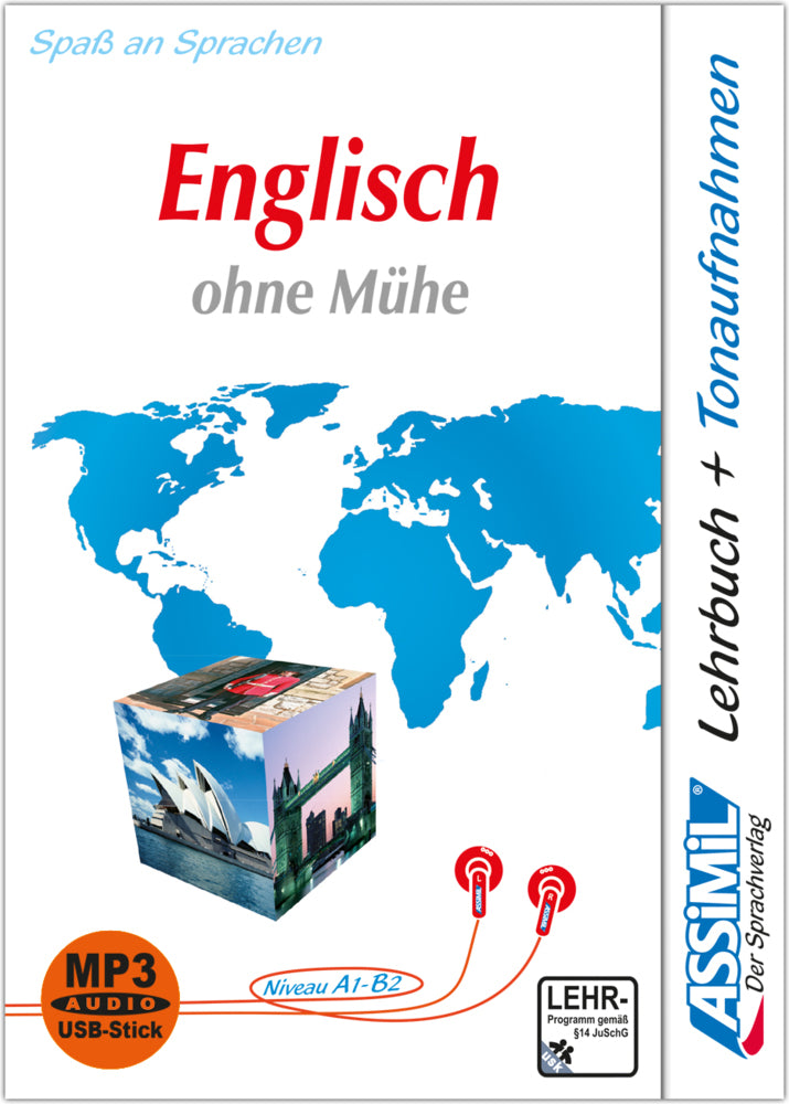 ASSiMiL Englisch ohne Mühe -  MP3-Sprachkurs mit USB-Stick - Niveau A1-B2 (Assimil Gmbh)
