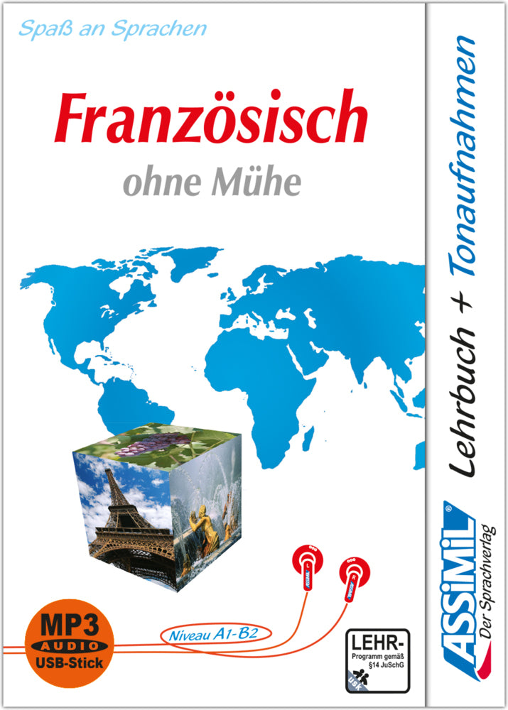 ASSiMiL Französisch ohne Mühe -  MP3-Sprachkurs mit USB-Stick - Niveau A1-B2 (Assimil Gmbh)