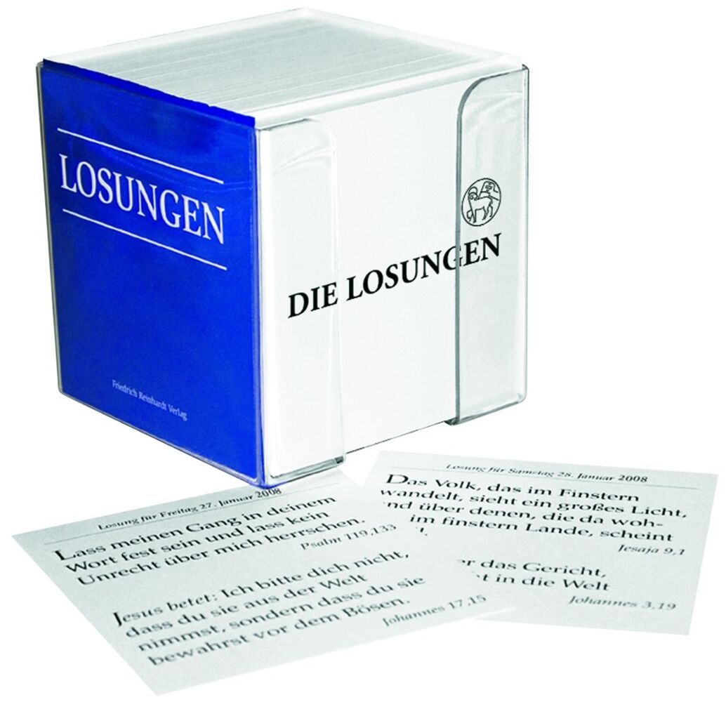 Losungen Deutschland 2027 / Losungs-Box 2027 (Herrnhuter Brüdergemeine)