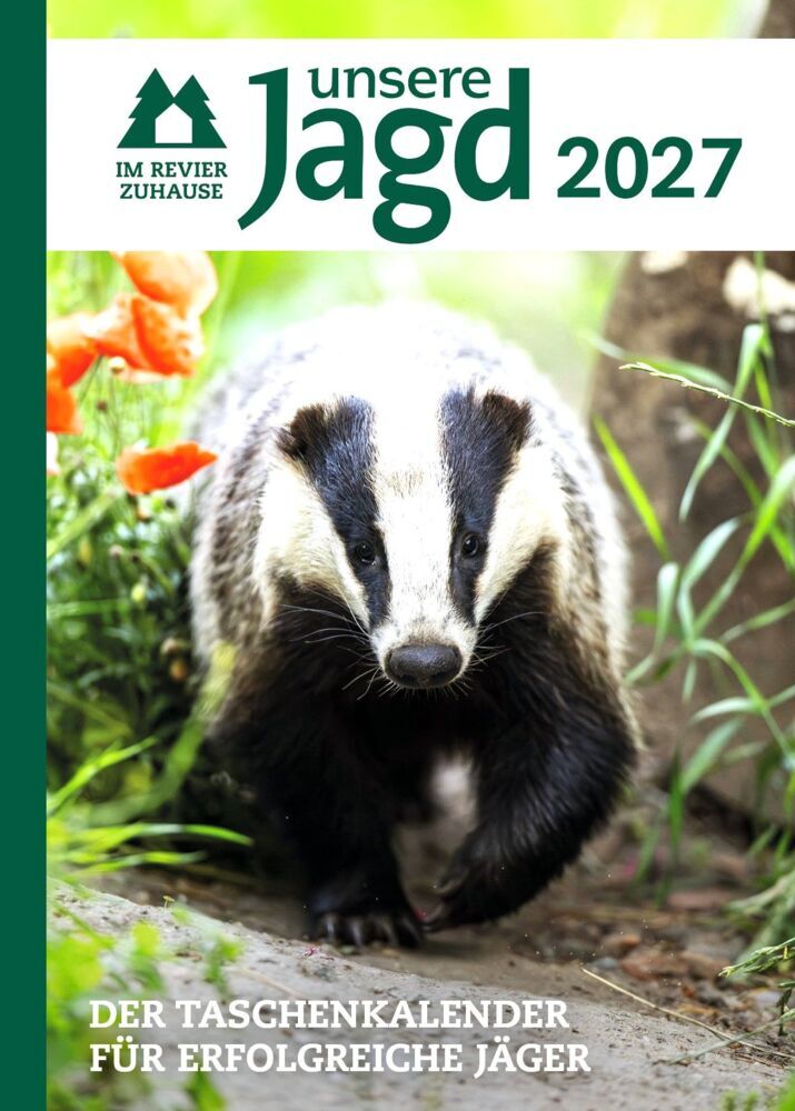 Taschenkalender UNSERE JAGD 2027 (Deutscher Landwirtschaftsverlag Gmbh)