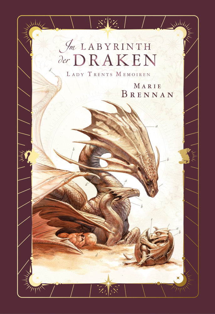 Lady Trents Memoiren 4: Im Labyrinth der Draken | mit gestaltetem Farbschnitt (Marie Brennan)