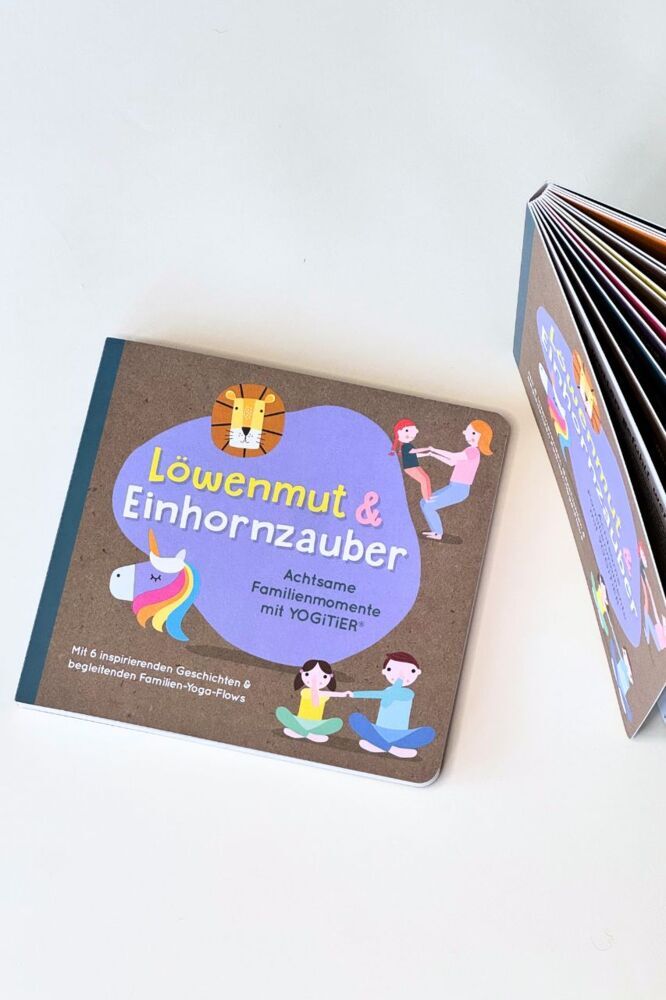 Yoga Buch - Löwenmut & Einhornzauber (Darline Waschat)