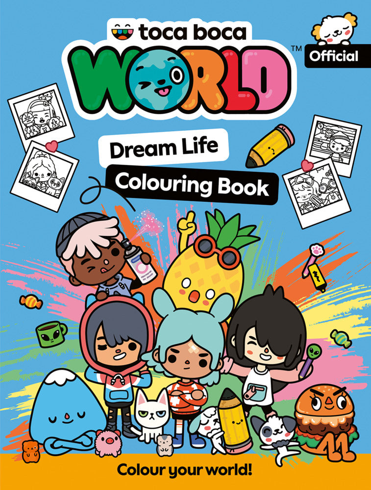 Toca Boca Dream Life Colouring Book (Toca Boca)