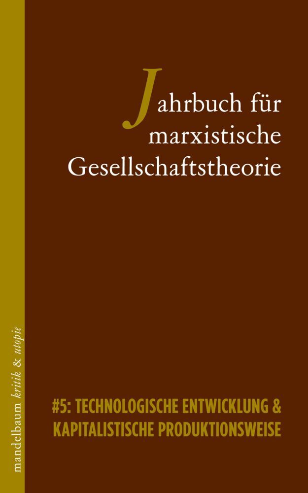 Jahrbuch für marxistische Gesellschaftstheorie (Inge Redaktionskollektiv)