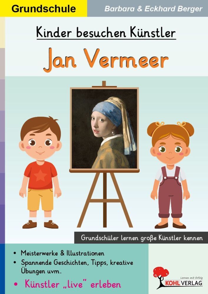 Kinder besuchen Künstler / Jan Vermeer (Eckhard Berger)