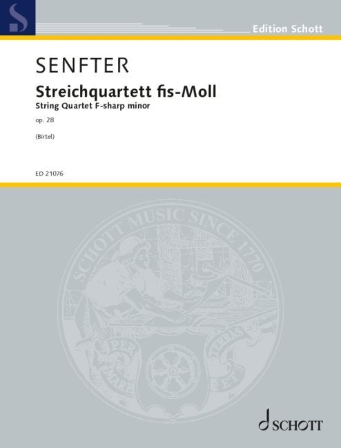 Streichquartett fis-Moll (Wolfgang Birtel)