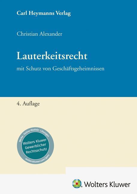 Lauterkeitsrecht (Christian Alexander)