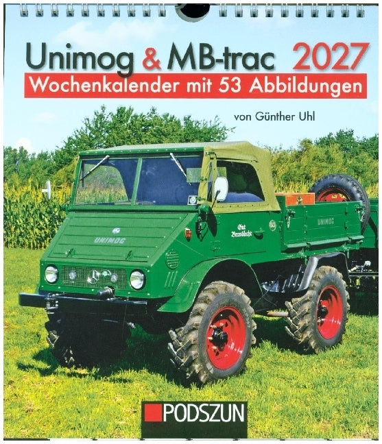 Unimog & MB-trac 2027 Wochenkalender