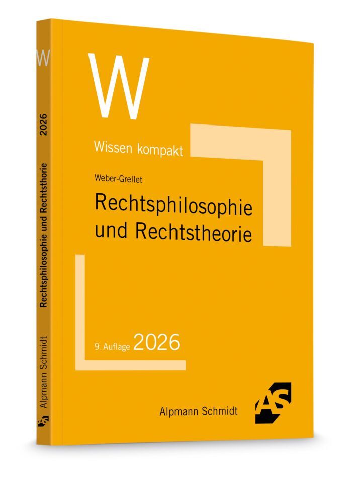 Rechtsphilosophie und Rechtstheorie (Heinrich Weber-Grellet)