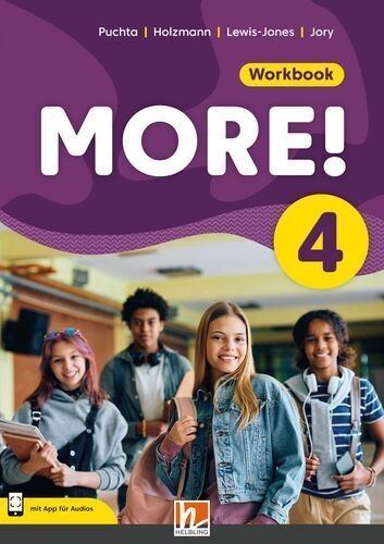 MORE 4 (Lehrplan 2023), Workbook mit E-Book+ (Herbert Puchta)