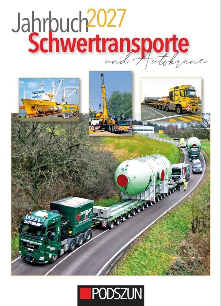 Jahrbuch Schwertransprote 2027