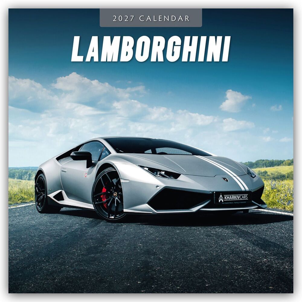 Lamborghini 2027 - 16-Monatskalender (Red Robin Publishing Ltd)