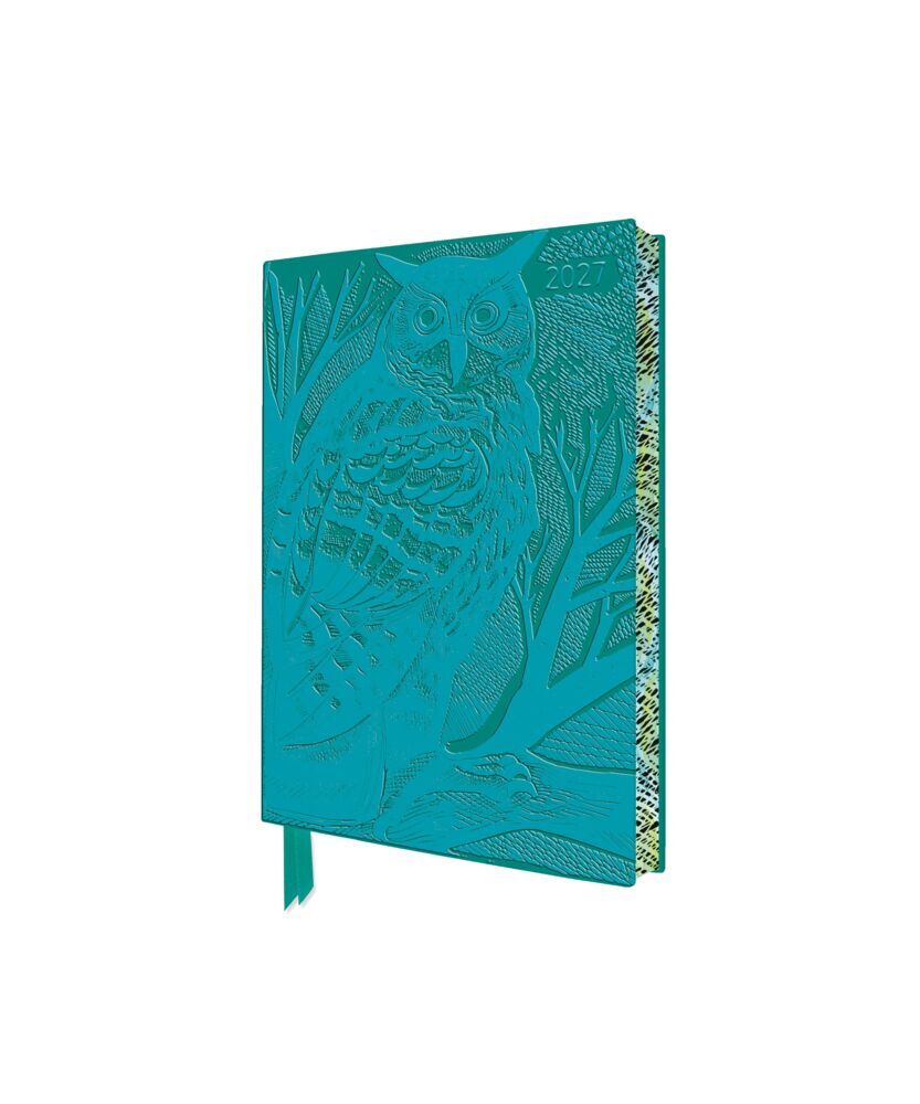 Angela Harding - Waldohreule - Taschenkalender 2027 (Flame Tree Publishing)
