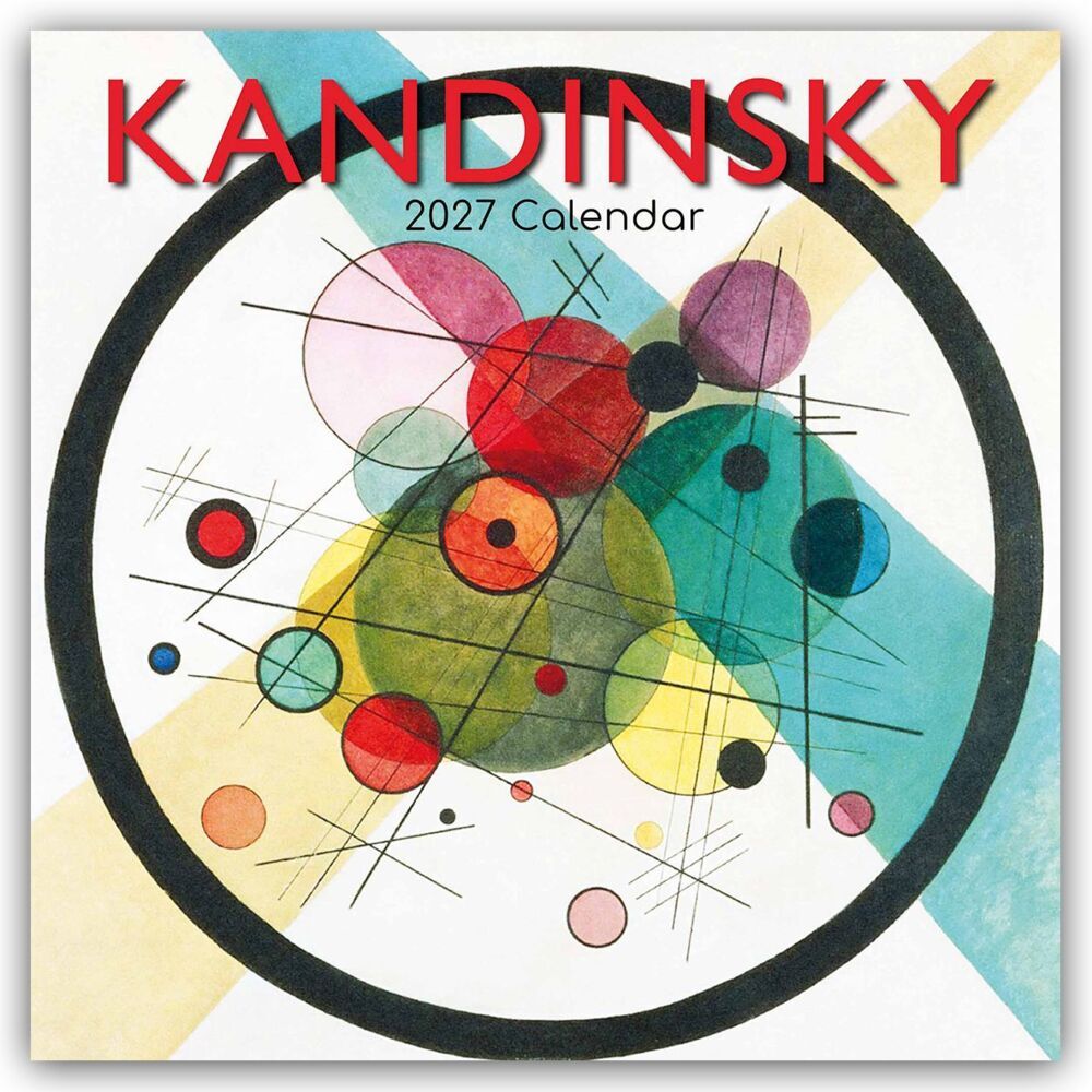 Kandinsky - Wassily Kandinsky 2027 - 16-Monatskalender (Gifted Stationery Co. Ltd)