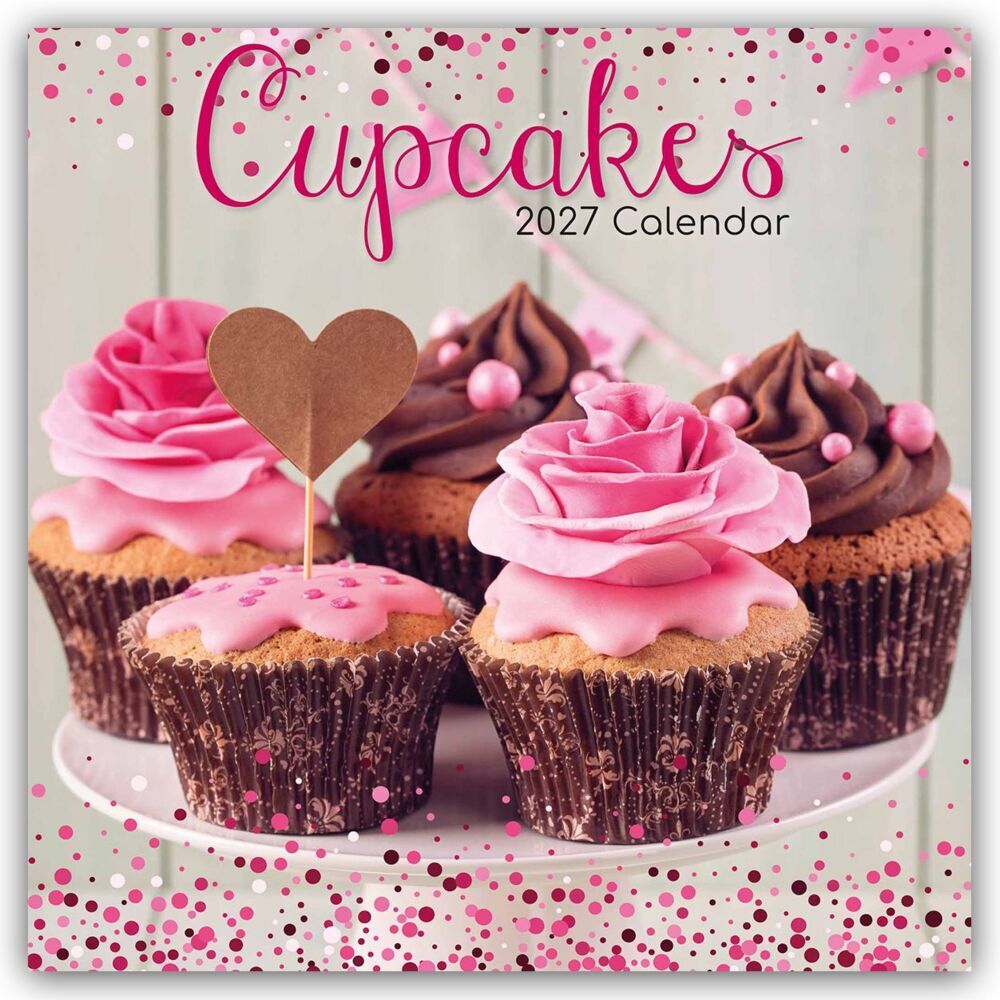 Cupcakes 2027 - 16-Monatskalender (The Gifted Stationery Co. Ltd)