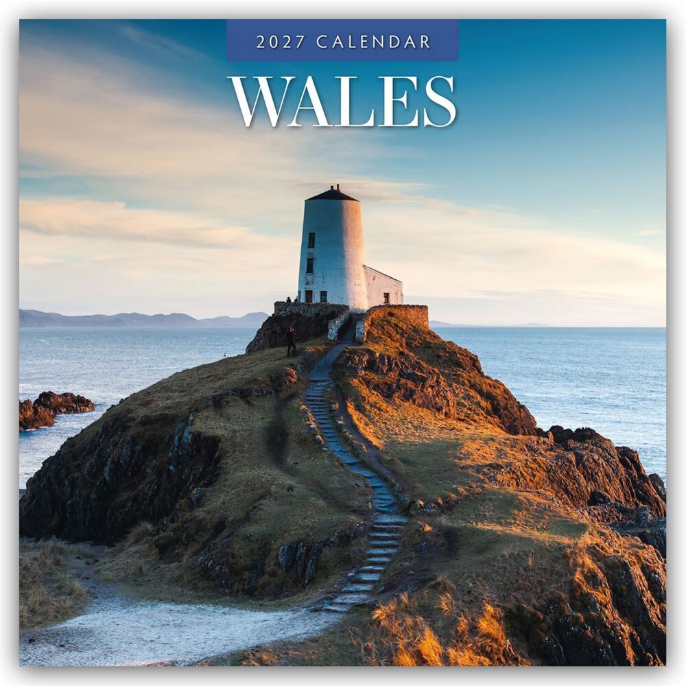 Wales 2027 - 16-Monatskalender (Red Robin Publishing Ltd)