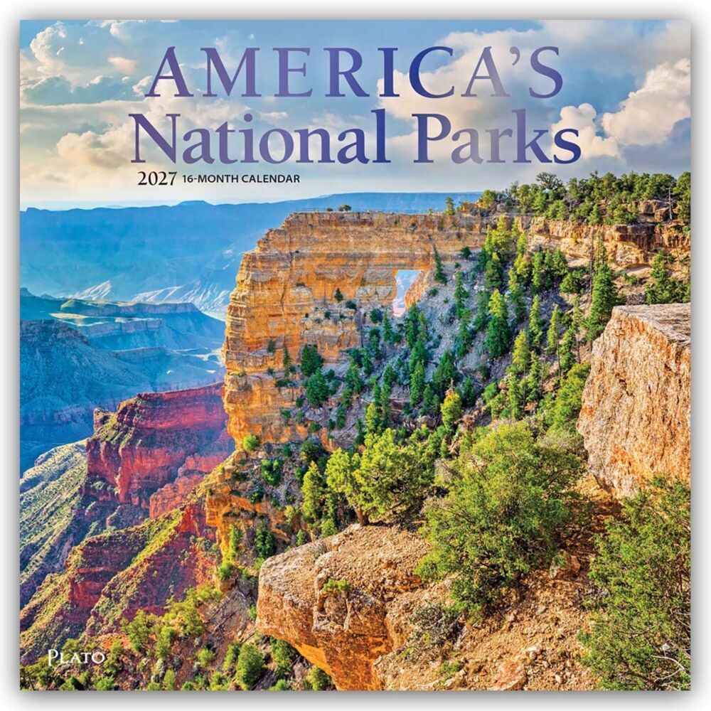 America's National Parks - Amerikas Nationalparks 2027 - 16-Monatskalender (Browntrout Publishers Inc)