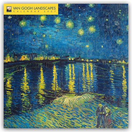 Vincent van Gogh - Landschaften 2027- Original Flame Tree Publishing-Kalender [Kalender] (Flame Tree Publishing)