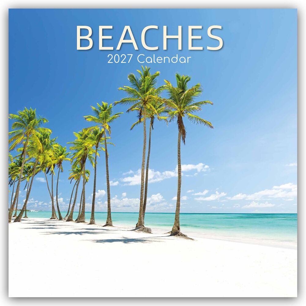 Beaches - Traumstrände 2027 - 16-Monatskalender (Gifted Stationery Co. Ltd)