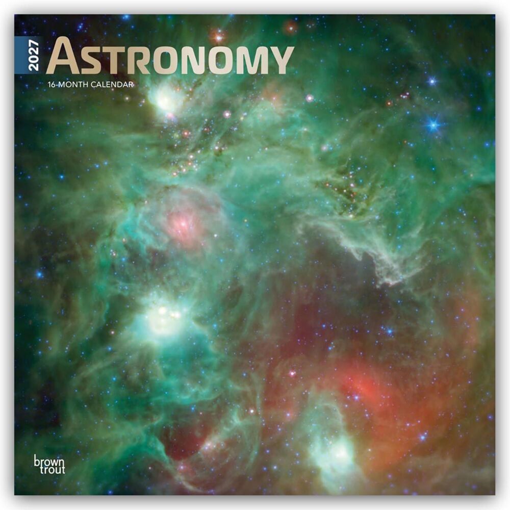 Astronomy - Astronomie 2027 - 16-Monatskalender (Browntrout Publishers Inc)