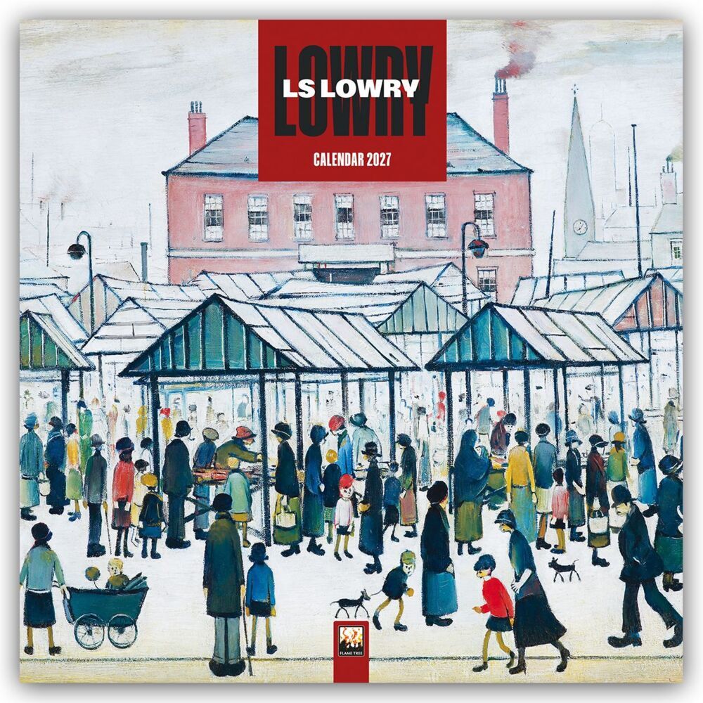 L. S. Lowry 2027 - Original Flame Tree Publishing-Kalender [Kalender] (Flame Tree Publishing)