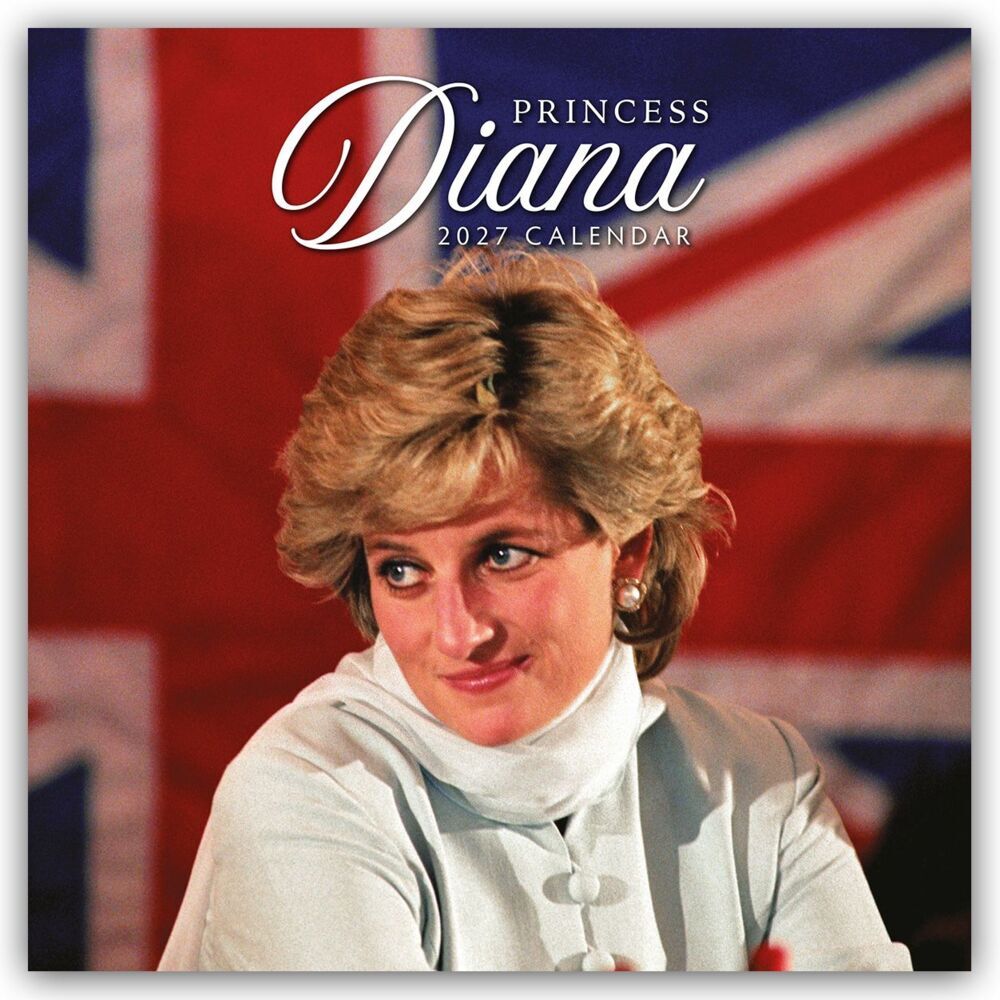 Prinzessin Diana - Diana 2027 - 16-Monatskalender (Red Robin Publishing Ltd)