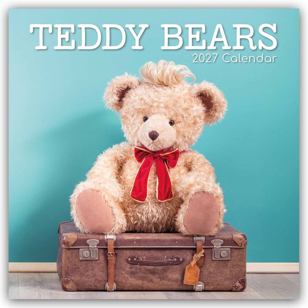 Teddy Bears - Teddybären 2027 - 16-Monatskalender (Gifted Stationery Co. Ltd)
