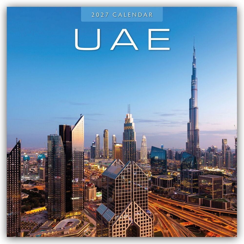 UAE - Vereinigte Arabische Emirate 2027 - 16-Monatskalender (Red Robin Publishing Ltd)