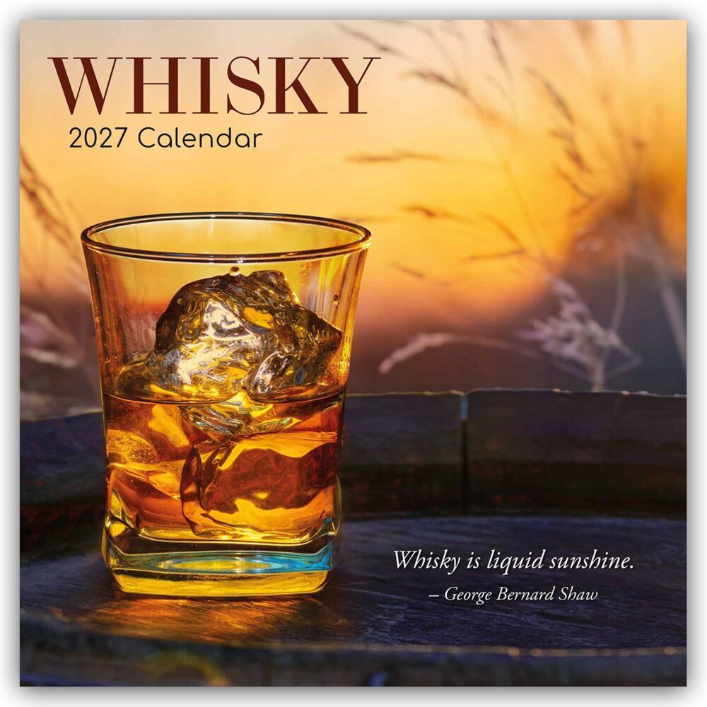 Whisky 2027 - 16-Monatskalender (The Gifted Stationery Co. Ltd)
