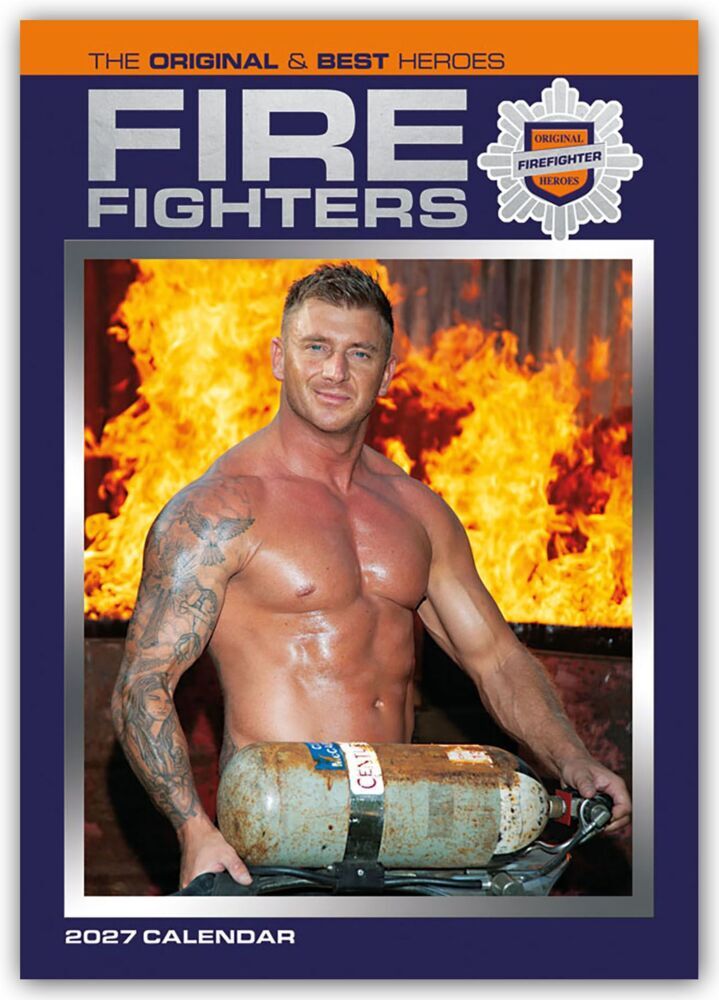Fire Fighters - Feuerwehrmänner 2027 - A3-Posterkalender (Carousel)