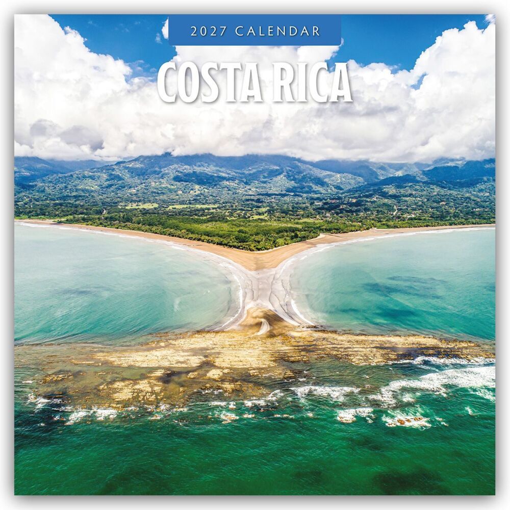 Costa Rica 2027 - 16-Monatskalender (Red Robin Publishing Ltd)