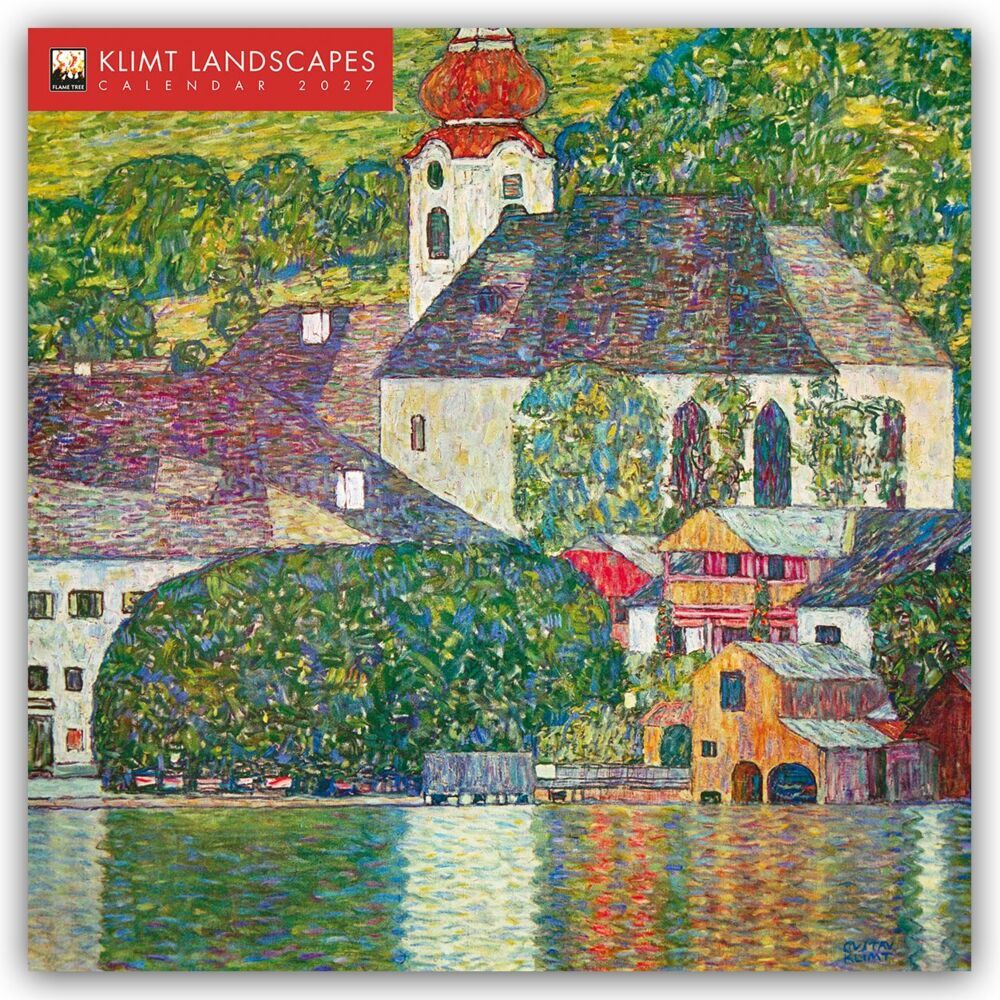 Gustav Klimt Landscapes - Gustav Klimt Landschaften 2027 - Original Flame Tree Publishing-Kalender [Kalender] (Flame Tree Publishing)