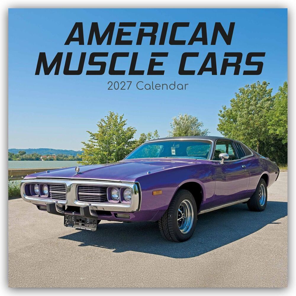 American Muscle Cars - Amerikanische Muscle-Cars 2027 - 16-Monatskalender (Gifted Stationery)